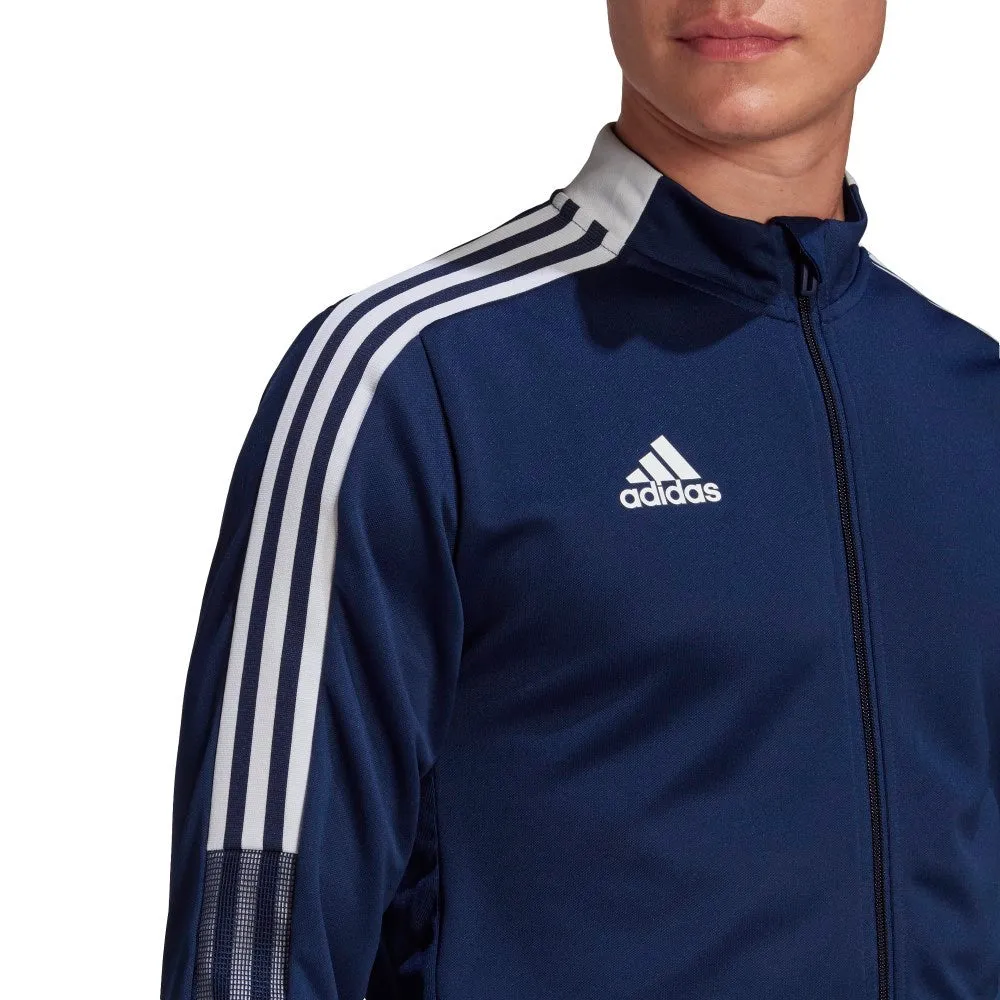 Adidas Adult Tiro 21 Track Jacket (Navy/White)