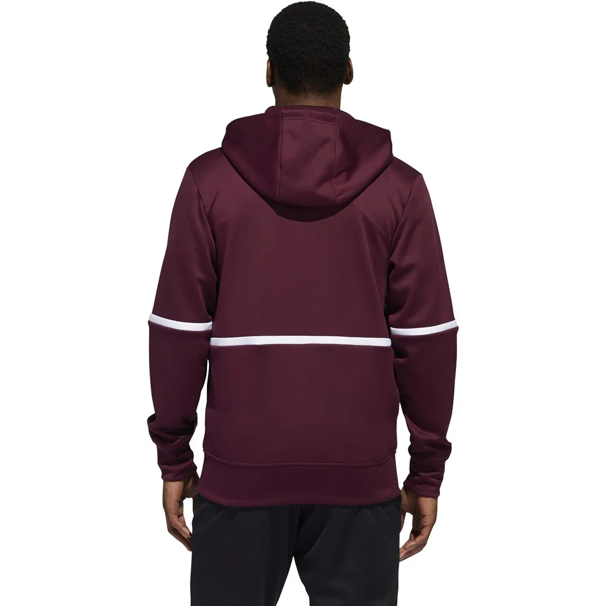 adidas Men's Team Maroon/White Under The Lights Full Zip Jacket