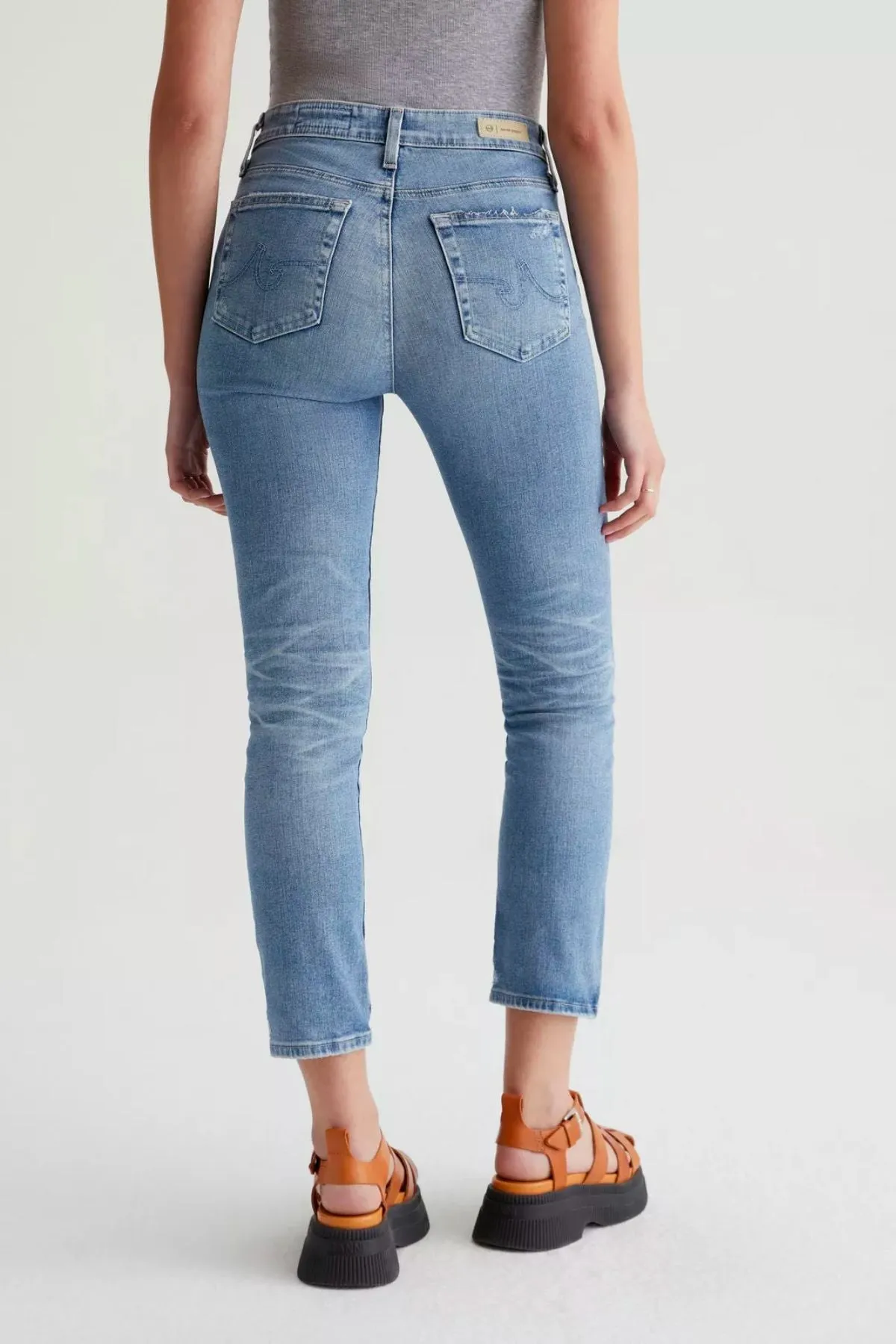 AG Denim The Mari Crop Jean - 20 Years Undertow