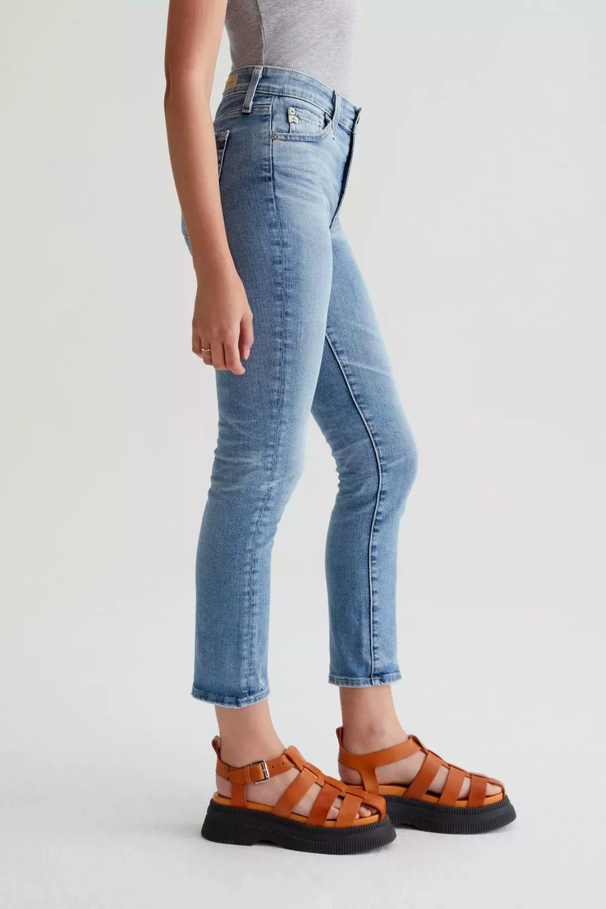 AG Denim The Mari Crop Jean - 20 Years Undertow