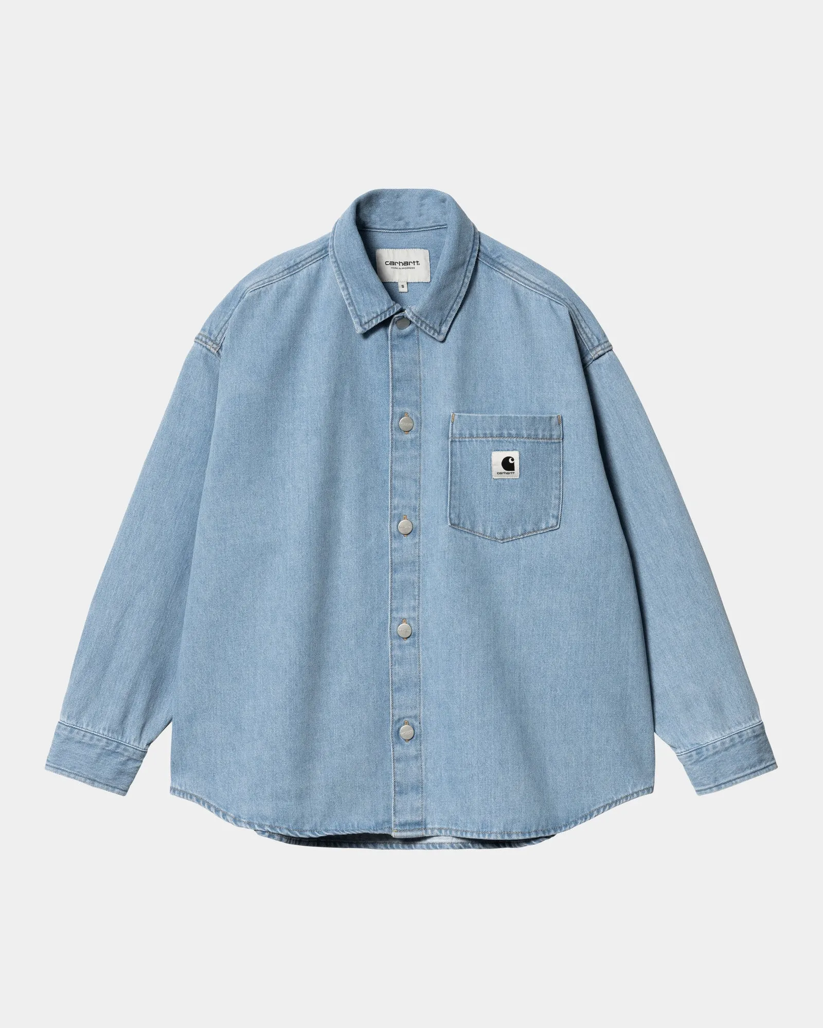 Alta Shirt Jacket | Blue (stone bleached)