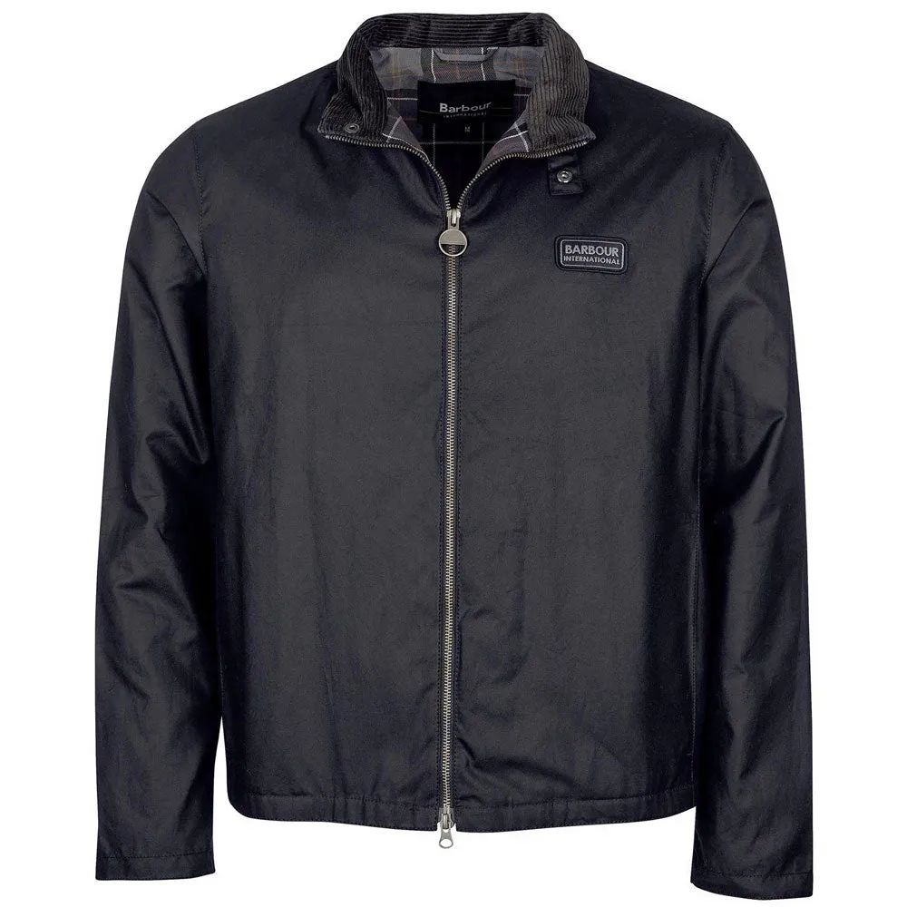 Barbour International Mind Wax Jacket - Black