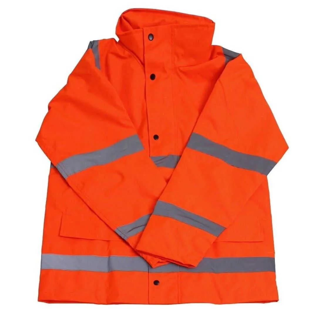 Blackrock Hi Vis Orange Rain Jacket