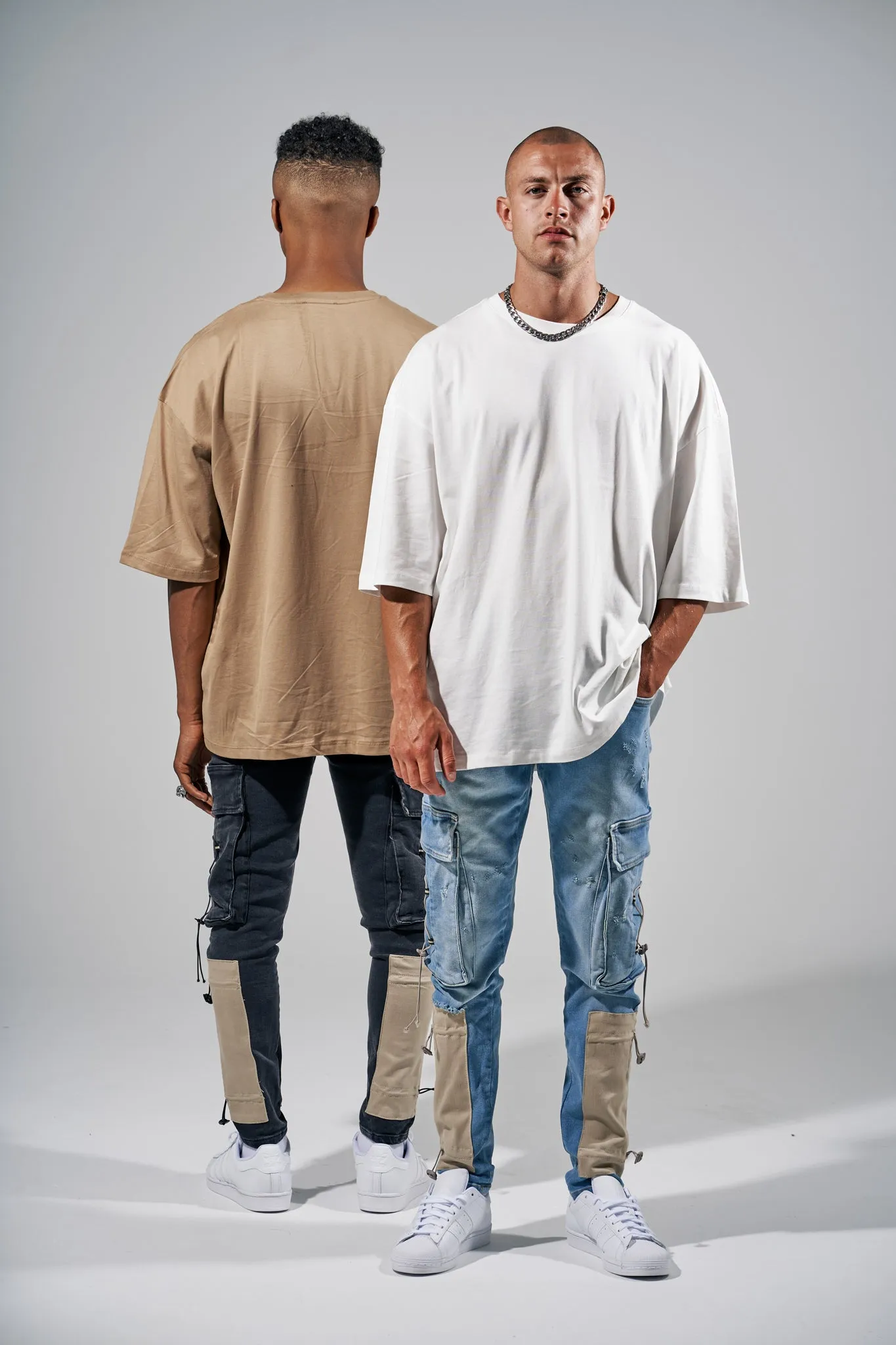 Blank Oversized Premium Tee White