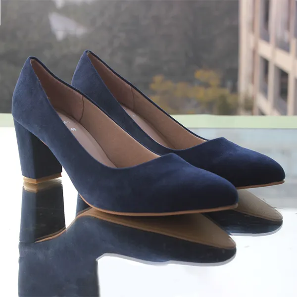 Blue Heel Pumps for women