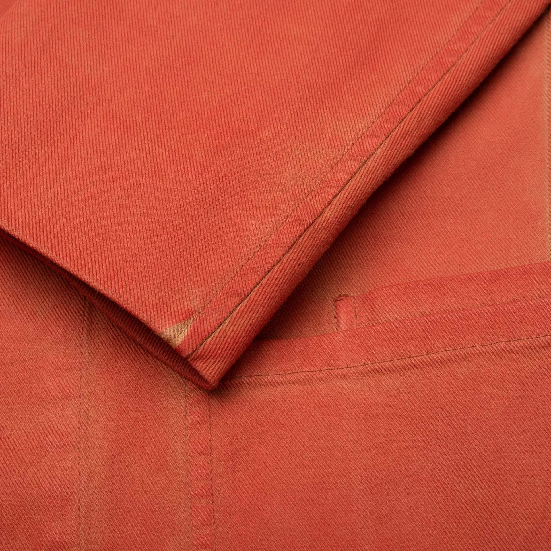 BOGLIOLI Galleria Orange Garment Dyed Cotton 4 Button Unlined Jacket 50 NEW US 40