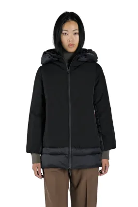 Canadian Alma women's long jacket with hood CN.G223368W black