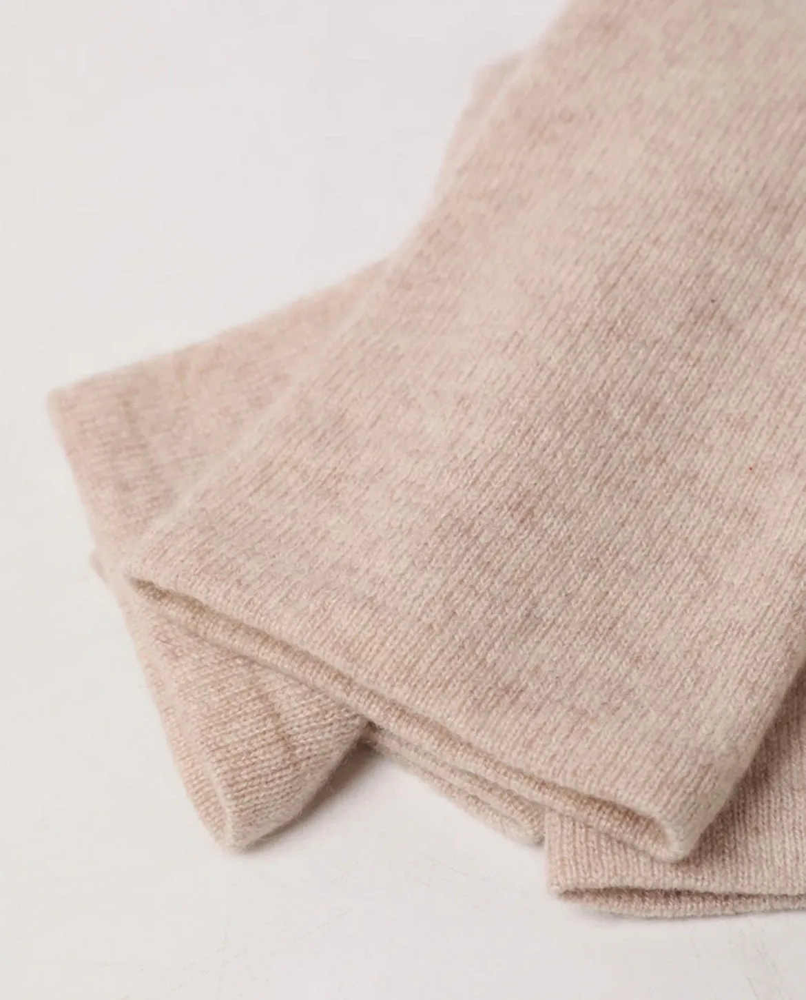 Cashmere fingerless gloves / sleeves