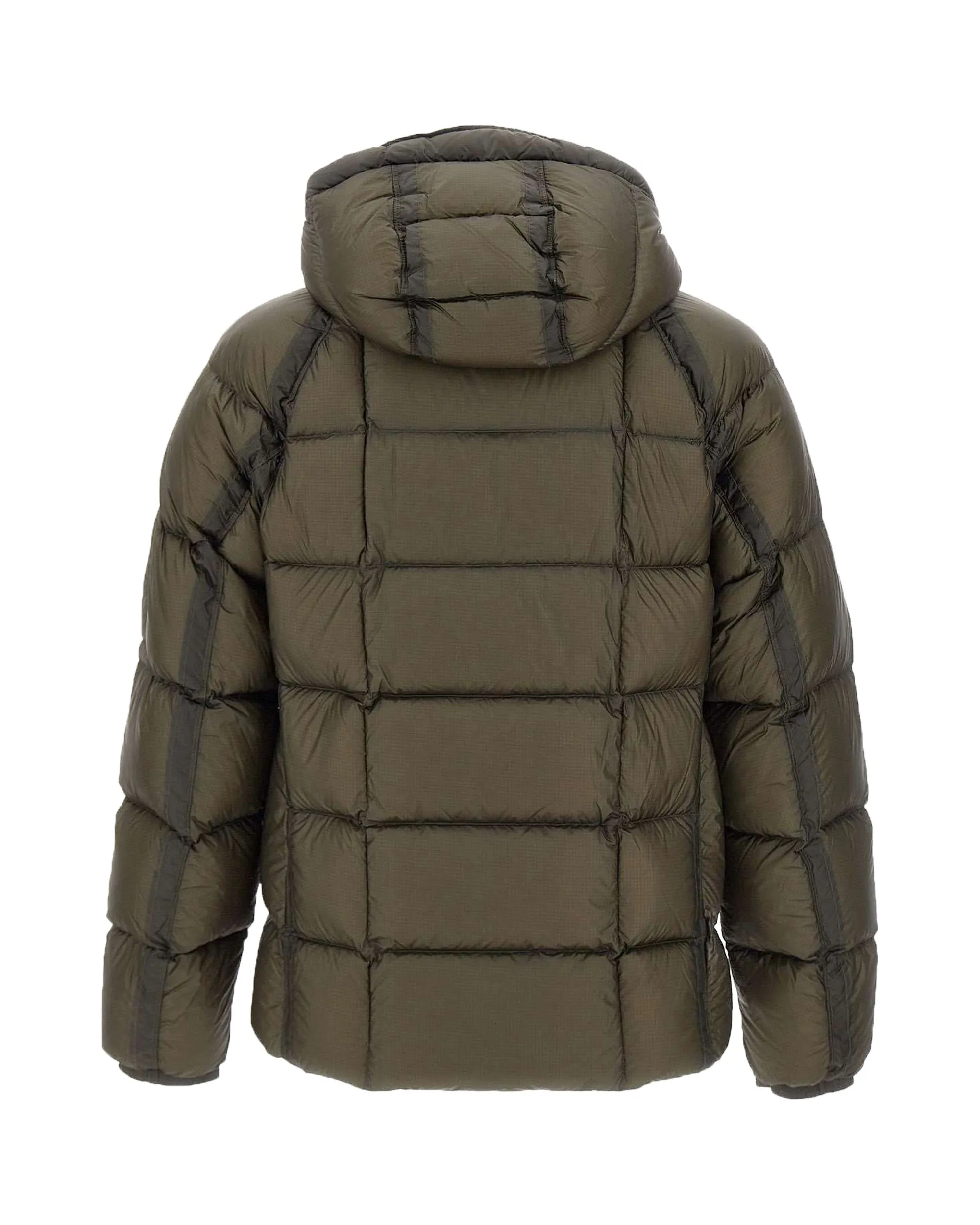 CP Company D.D. Shell Hooded Down Jacket Olive Night