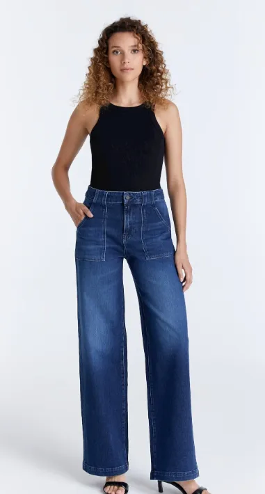 Cup of Joe Lulu Wide Leg Jean | Denim