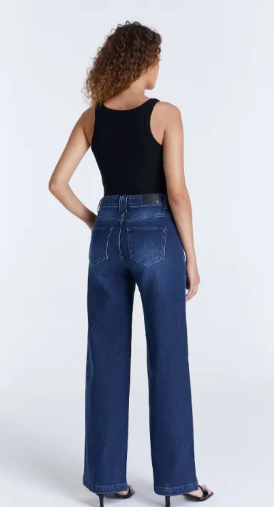 Cup of Joe Lulu Wide Leg Jean | Denim