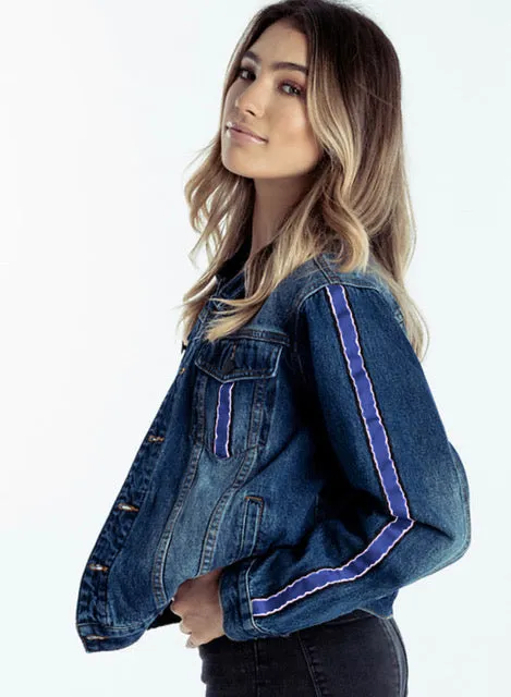 Delilah Denim Jacket Blue