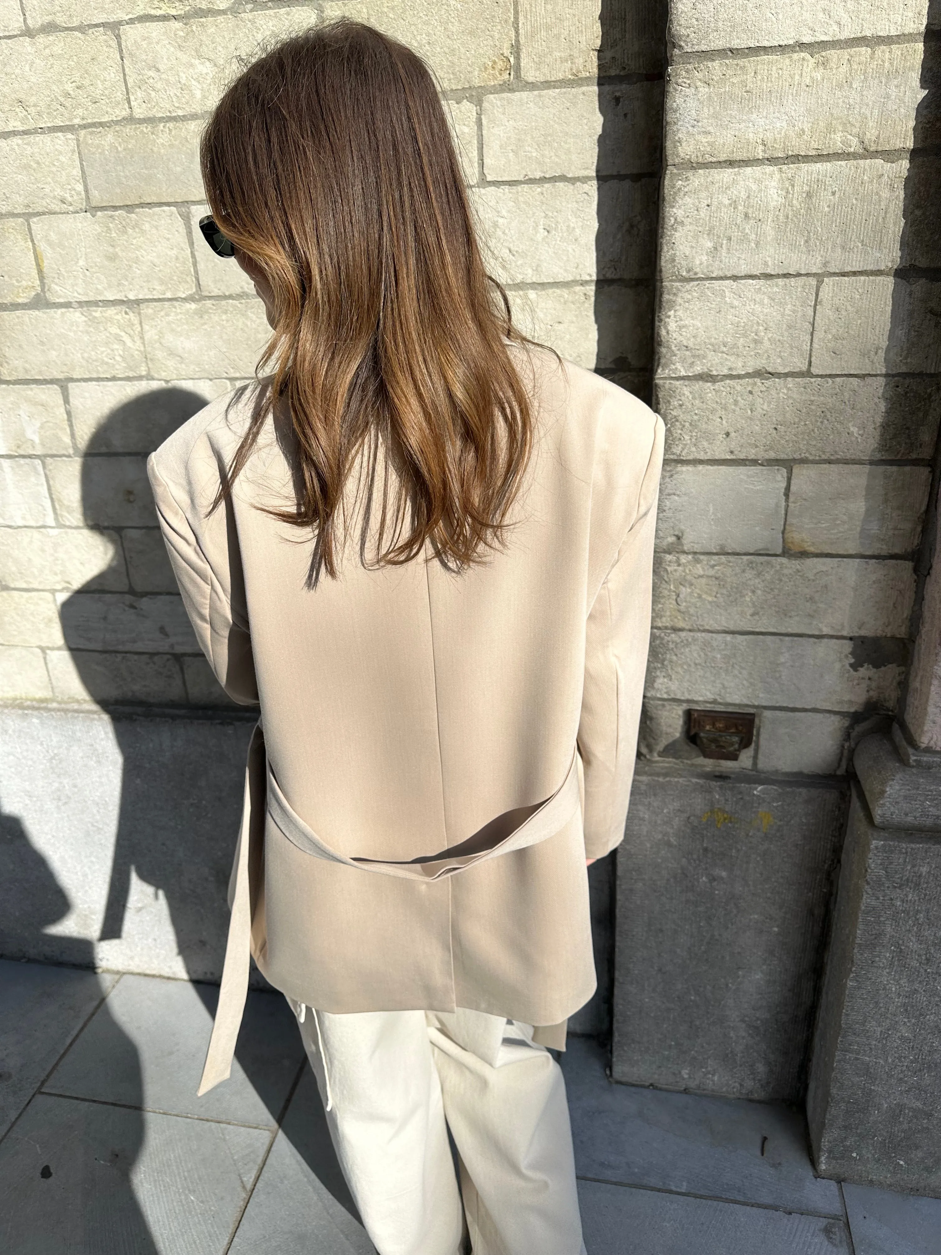 Elli blazer beige