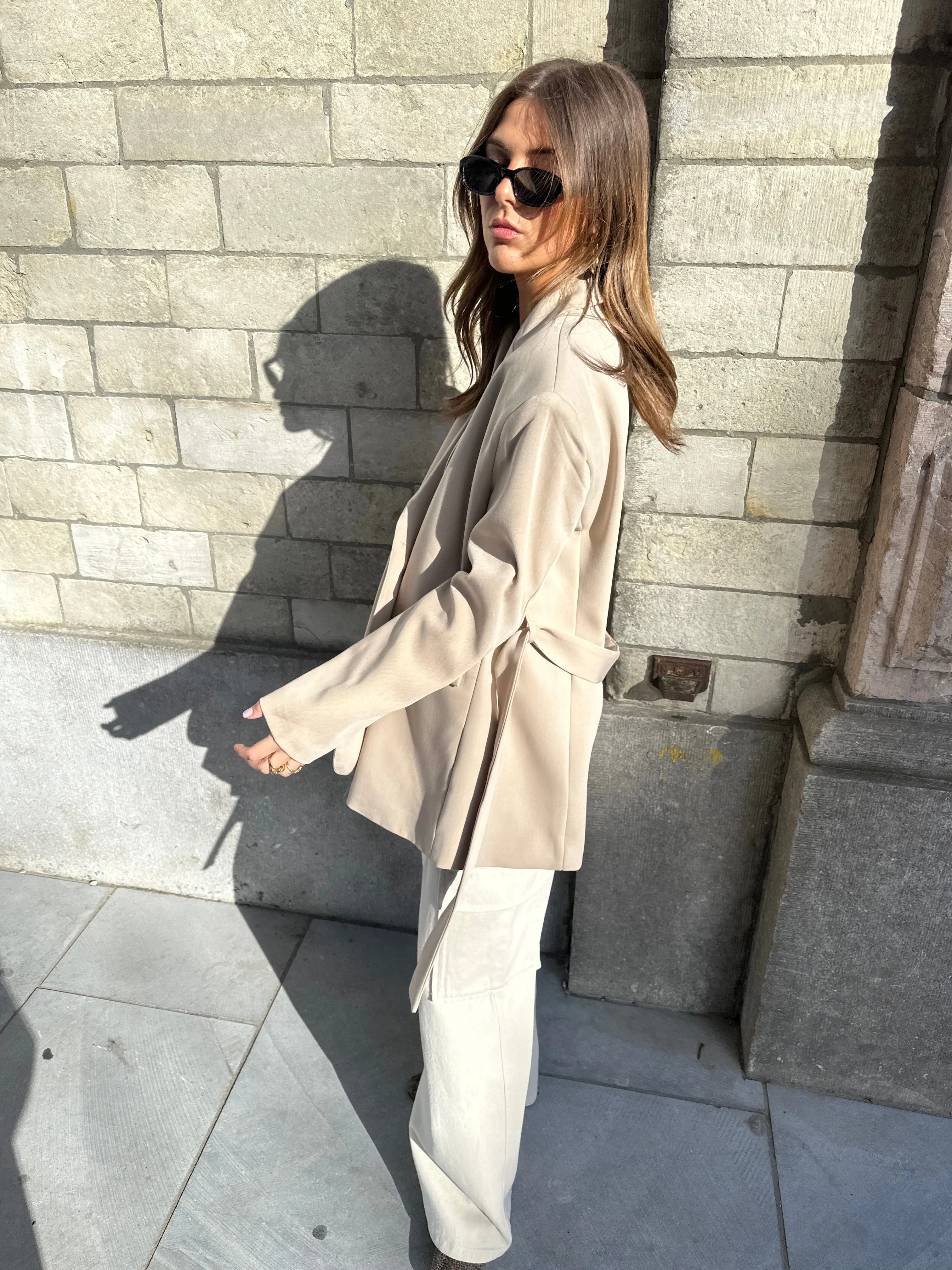 Elli blazer beige