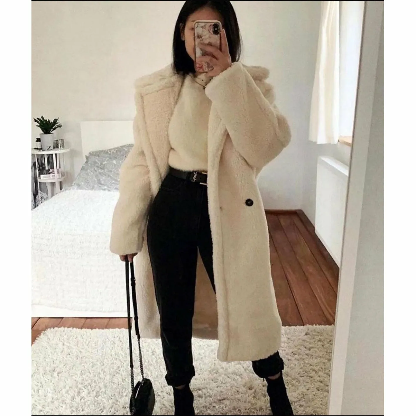 Faux Fur Teddy Coat