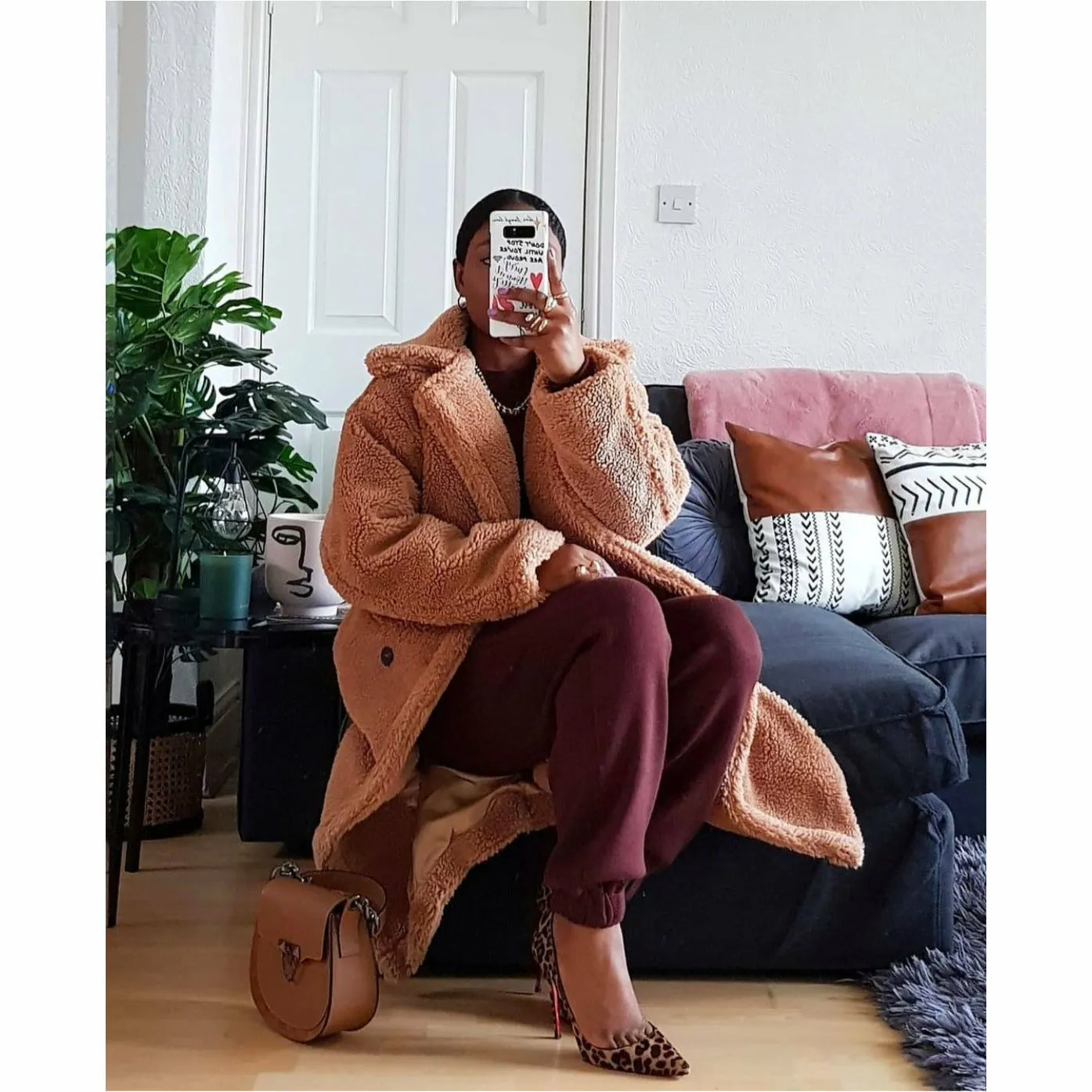 Faux Fur Teddy Coat