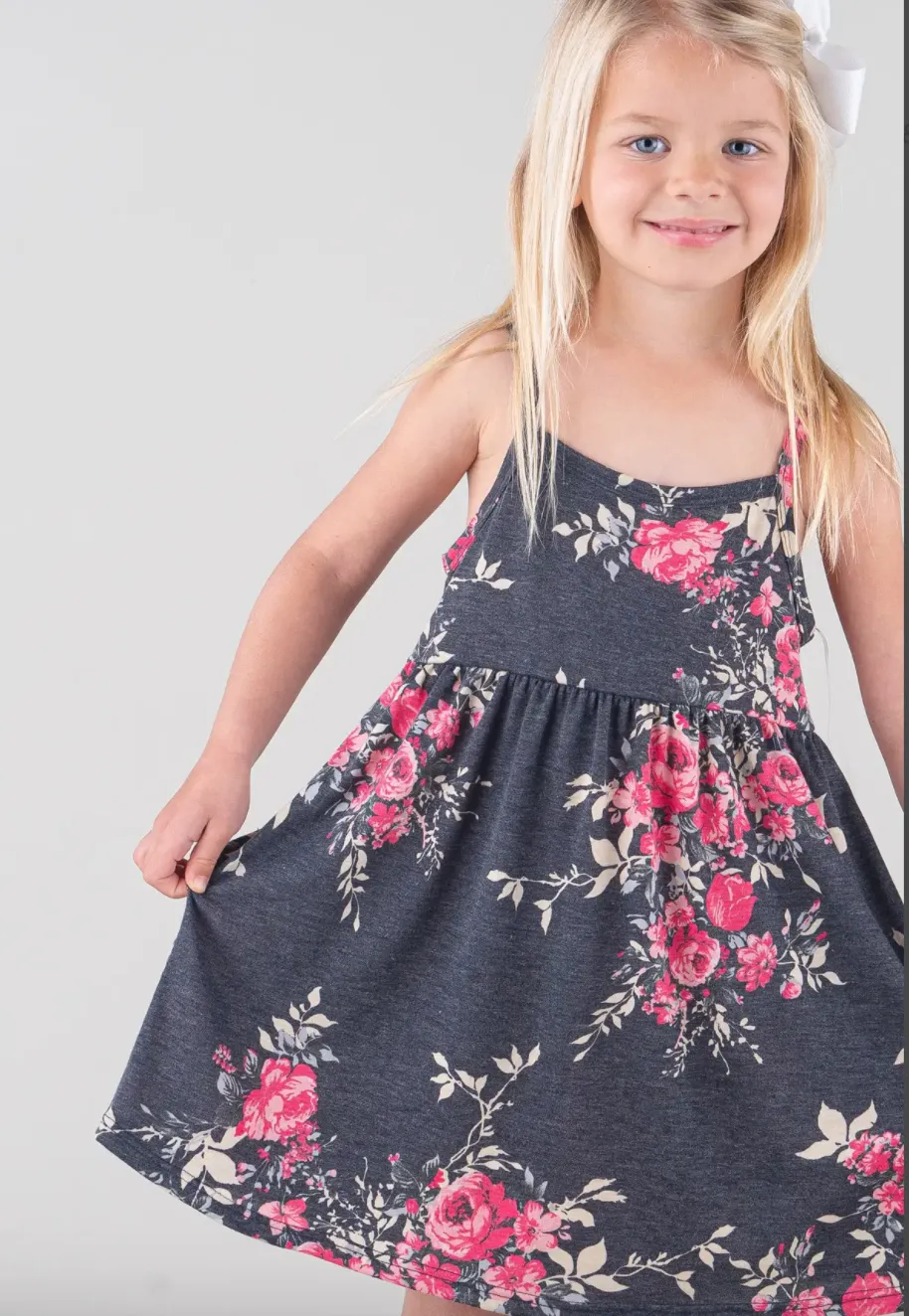 Floral Print A-Line Dress