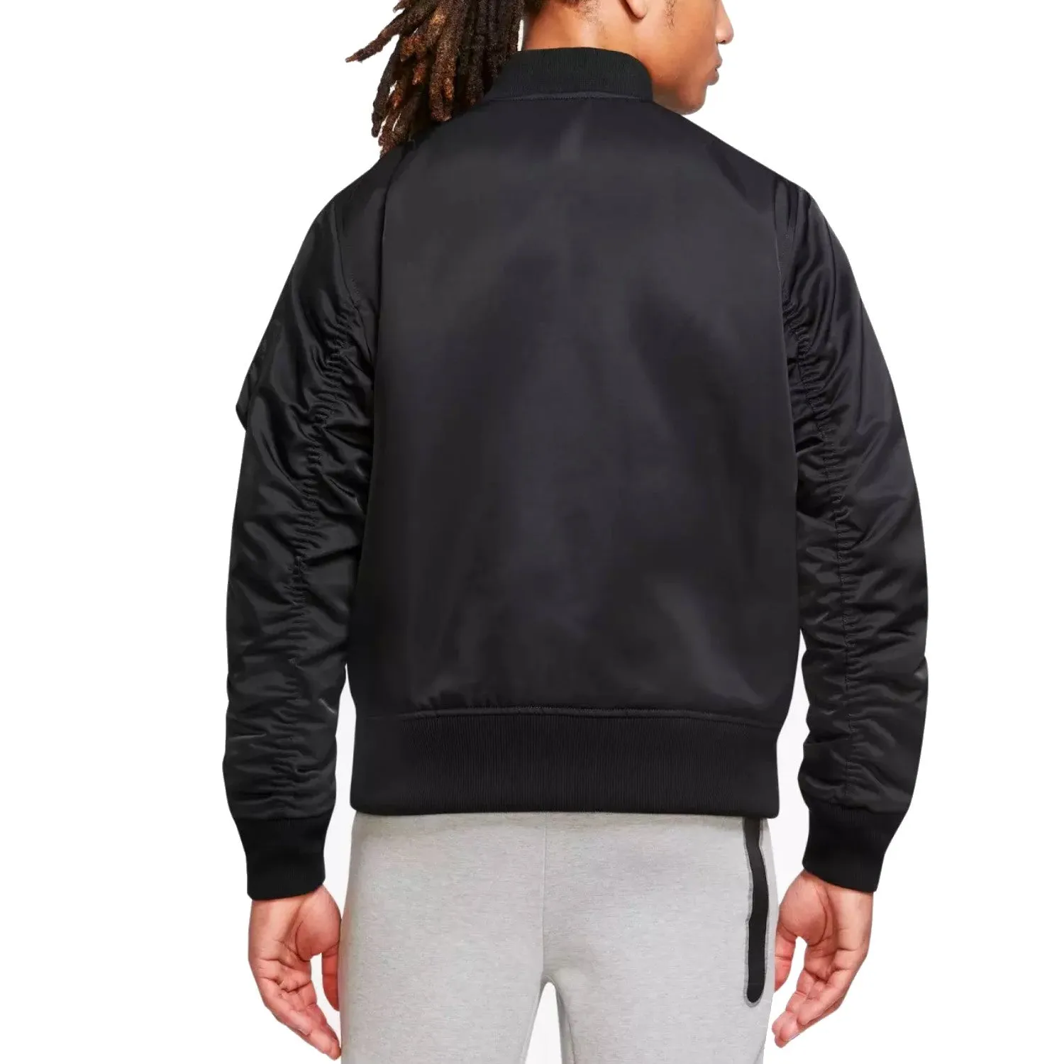 2023 Nike France Black Bomber Jacket - Stylish Presentation Jacket for Ultimate Comfort