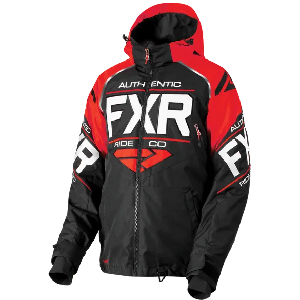 FXR Clutch Mens Jacket Black/Red/White