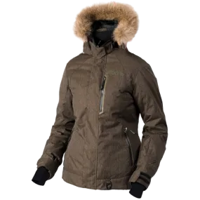 FXR Pursuit Womens Jacket Khaki Herringbone