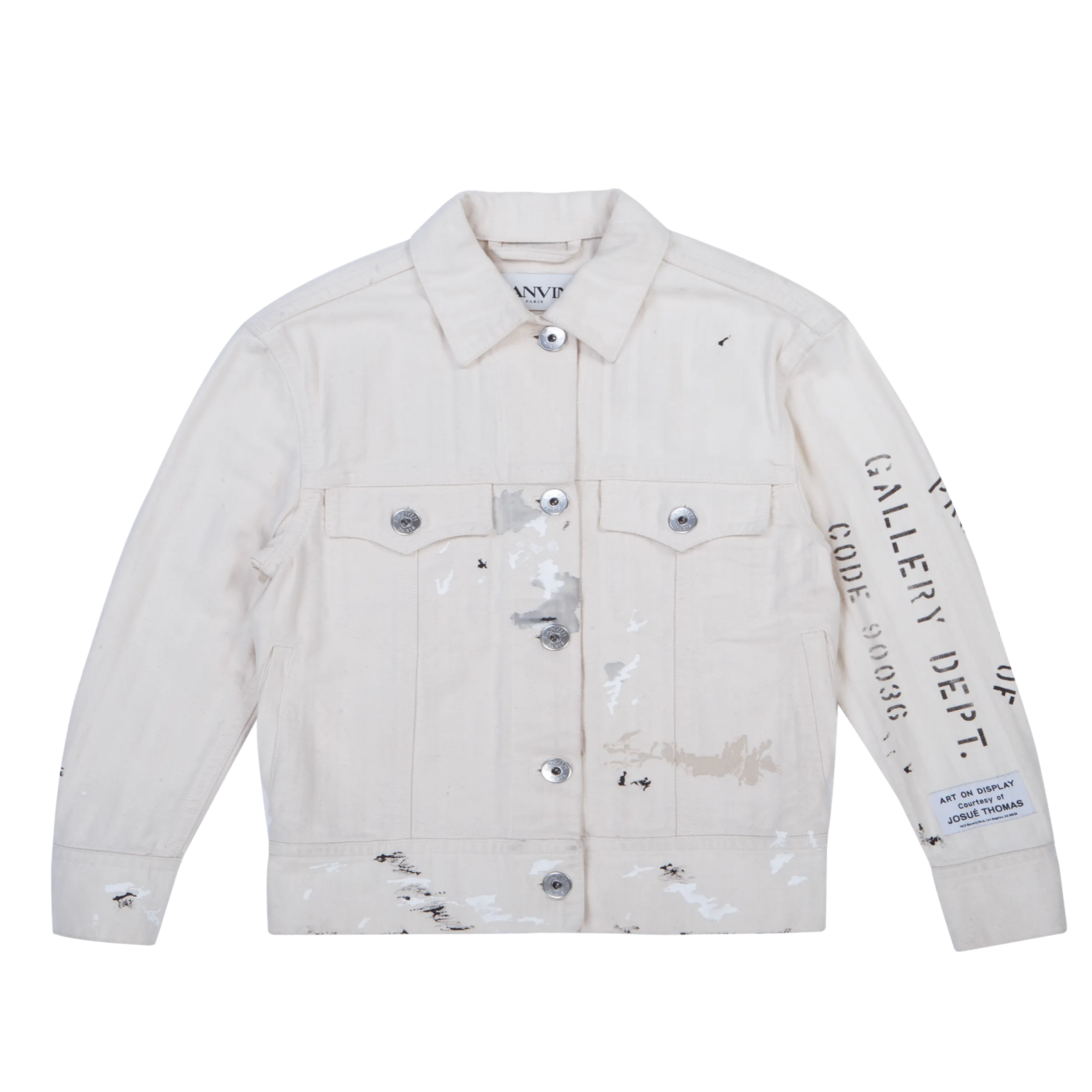 Gallery Dept. x Lanvin Jean Jacket Cream