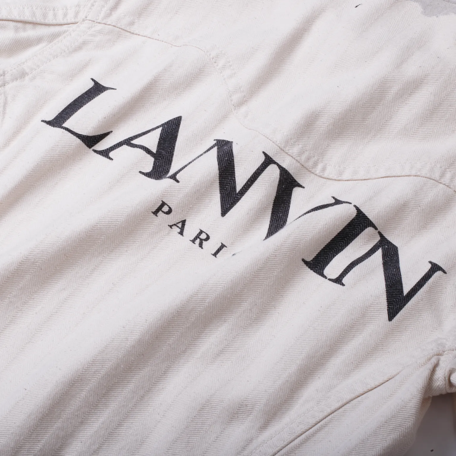 Gallery Dept. x Lanvin Jean Jacket Cream