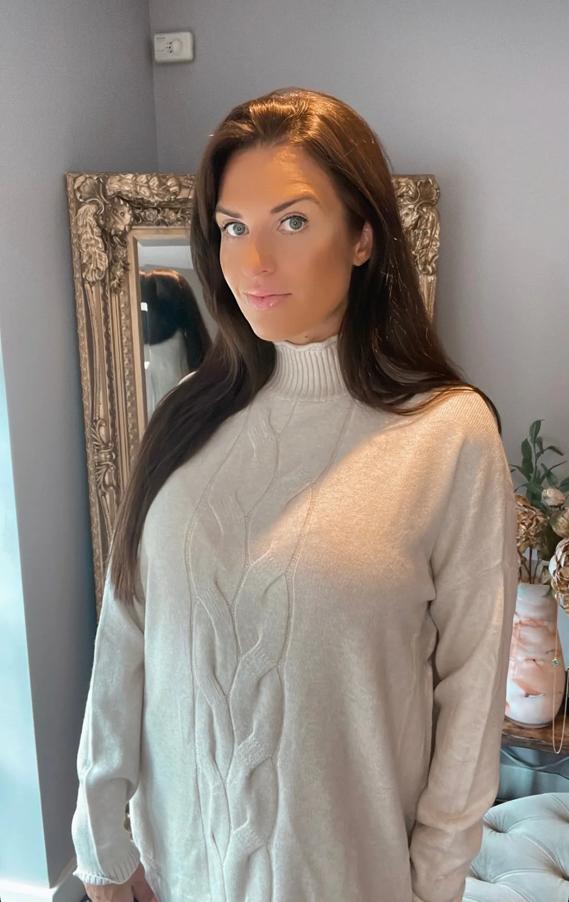 Hailey Beige Jumper