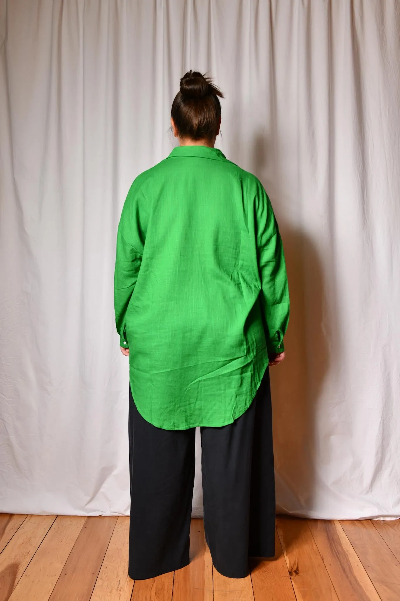 Harlow Shirt - Kermit Green