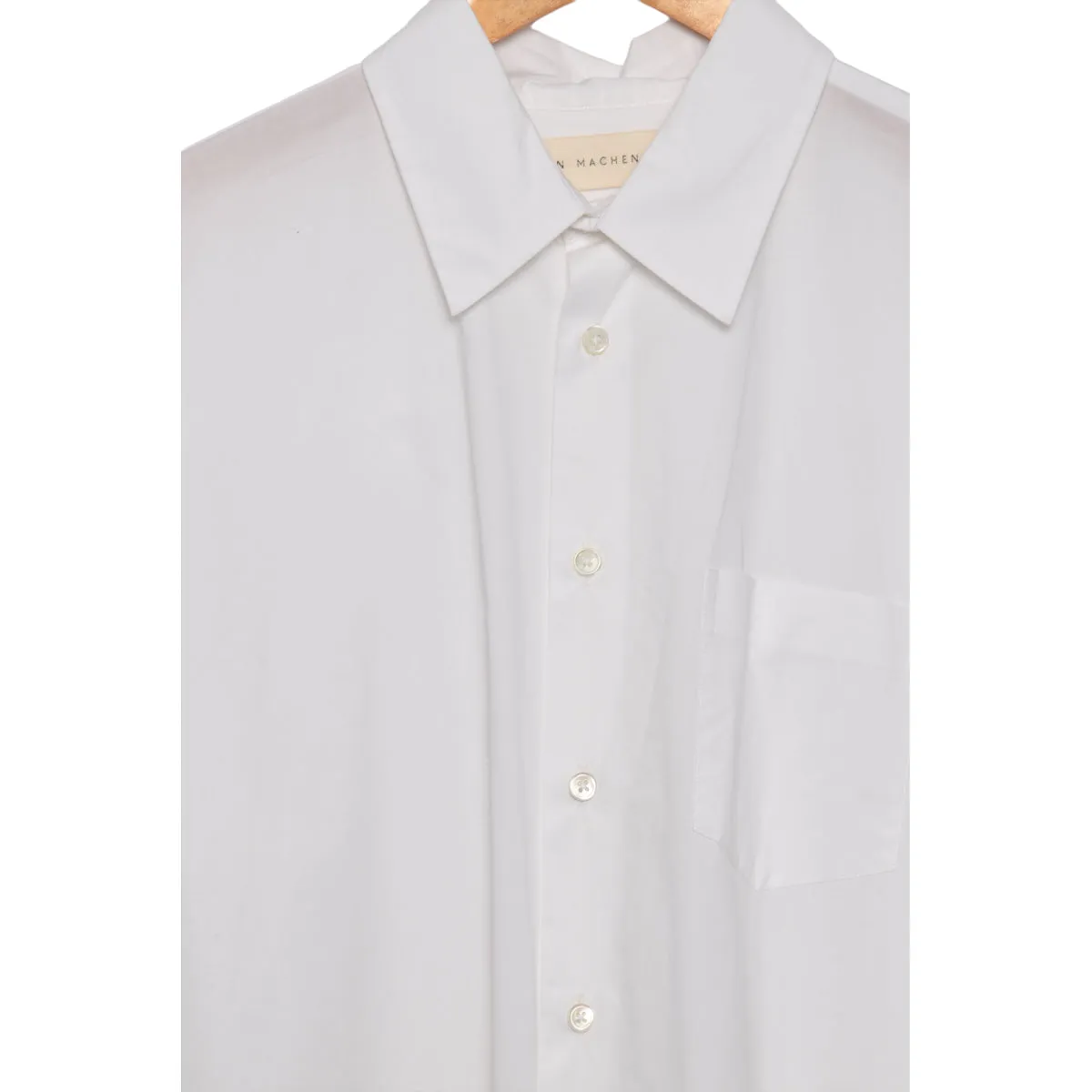 Jan Machenhauer Christopher Oversize Shirt poplin/white