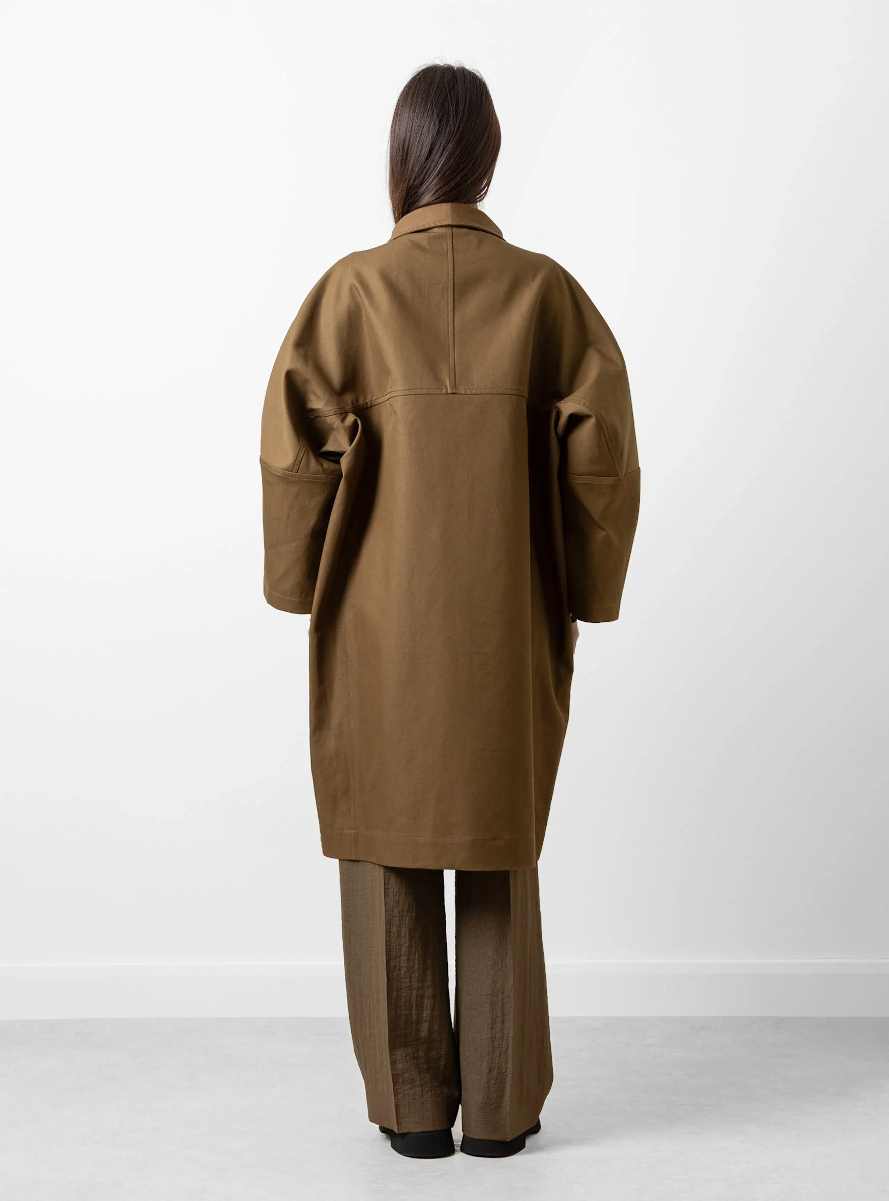 Juwan Oversized Coat Mocha