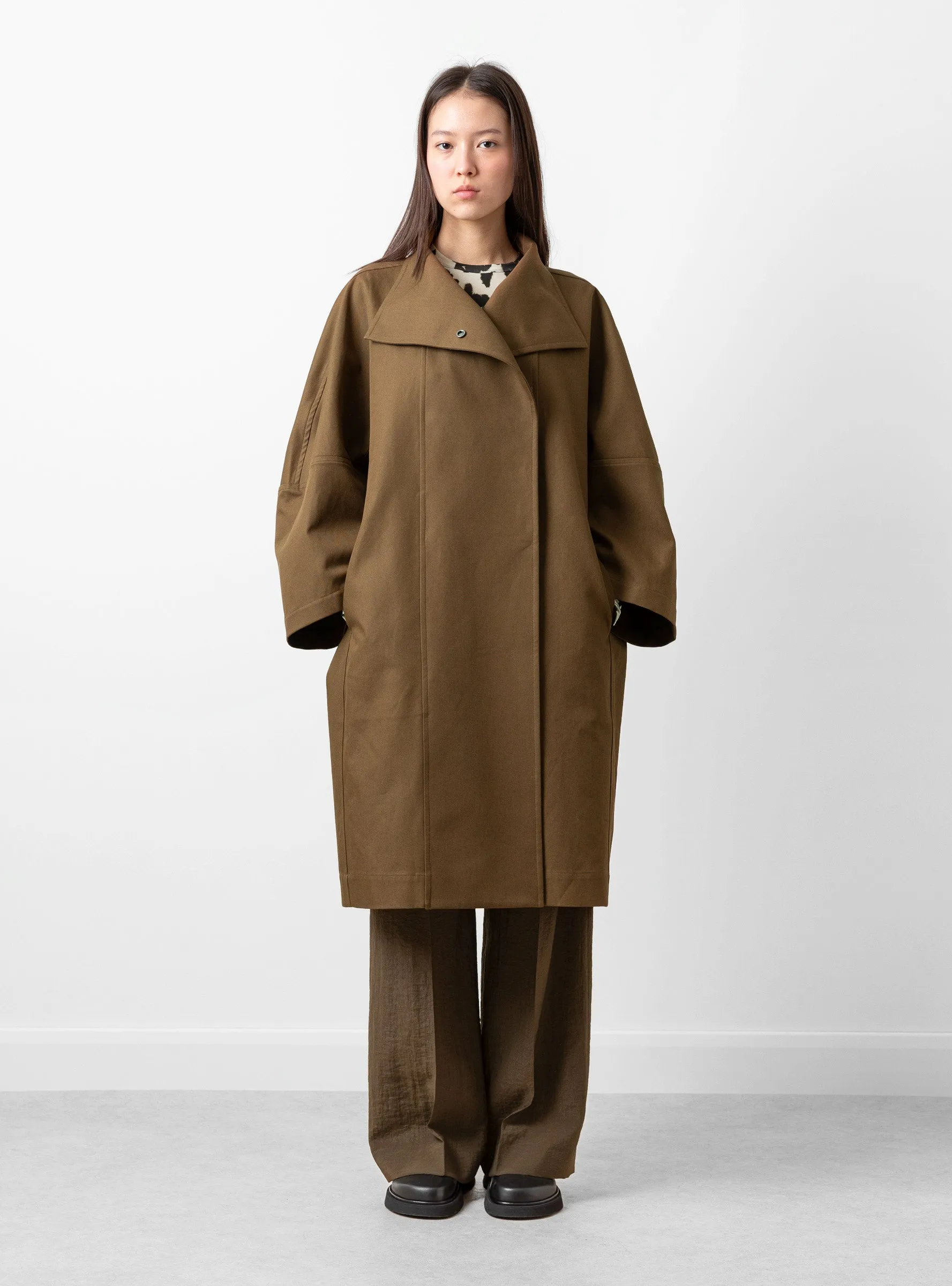 Juwan Oversized Coat Mocha