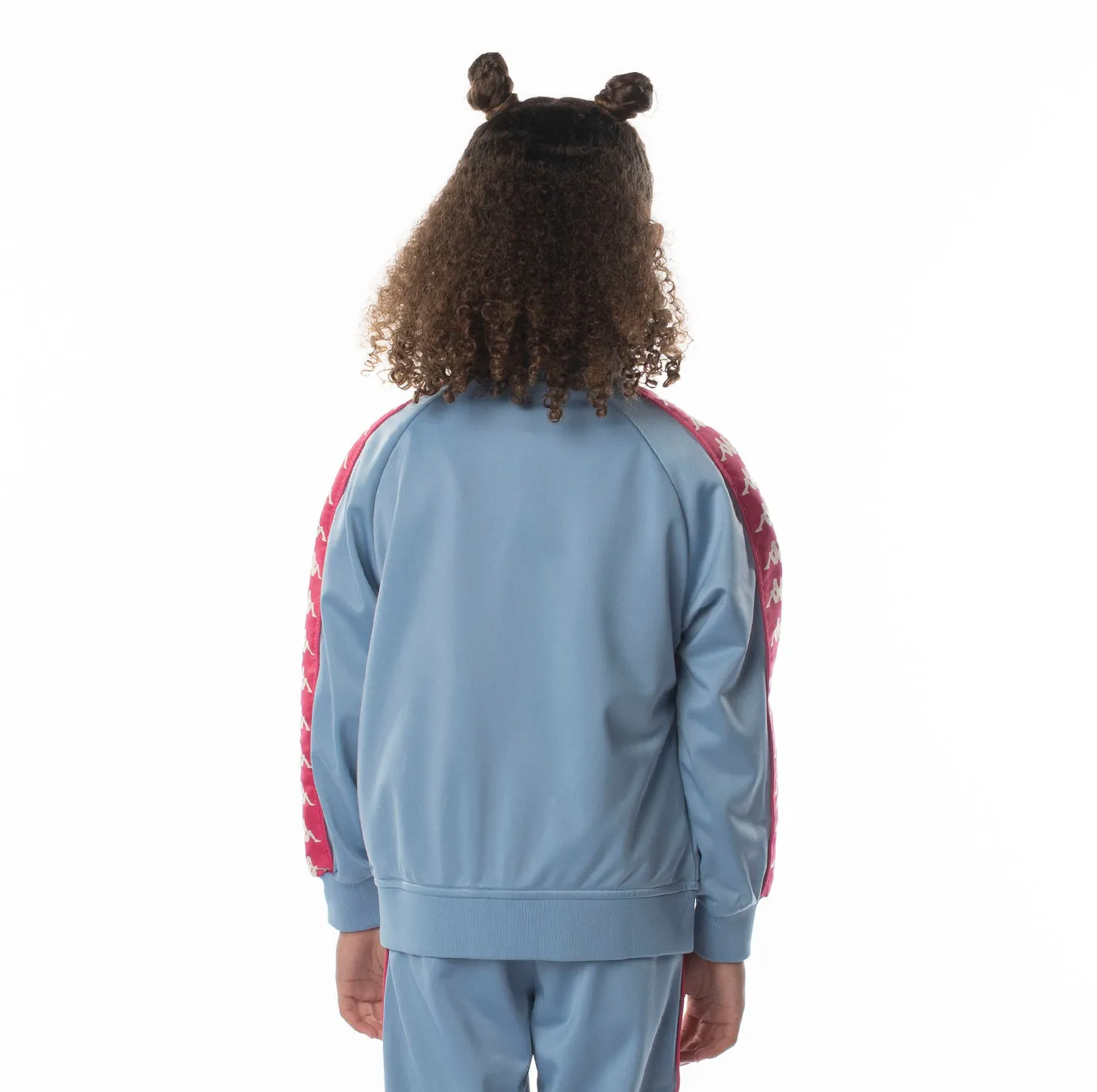 Kids 222 Banda Anniston Track Jacket - Light Blue Pink