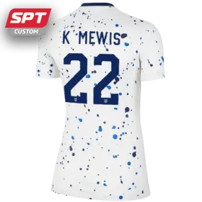 Kristie Mewis #22 USA National Womens Home Jersey - 2023