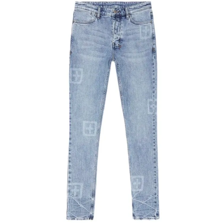 Ksubi Van Winkle Buzzed Denim (Indigo Buzzed) MPS24DJ039