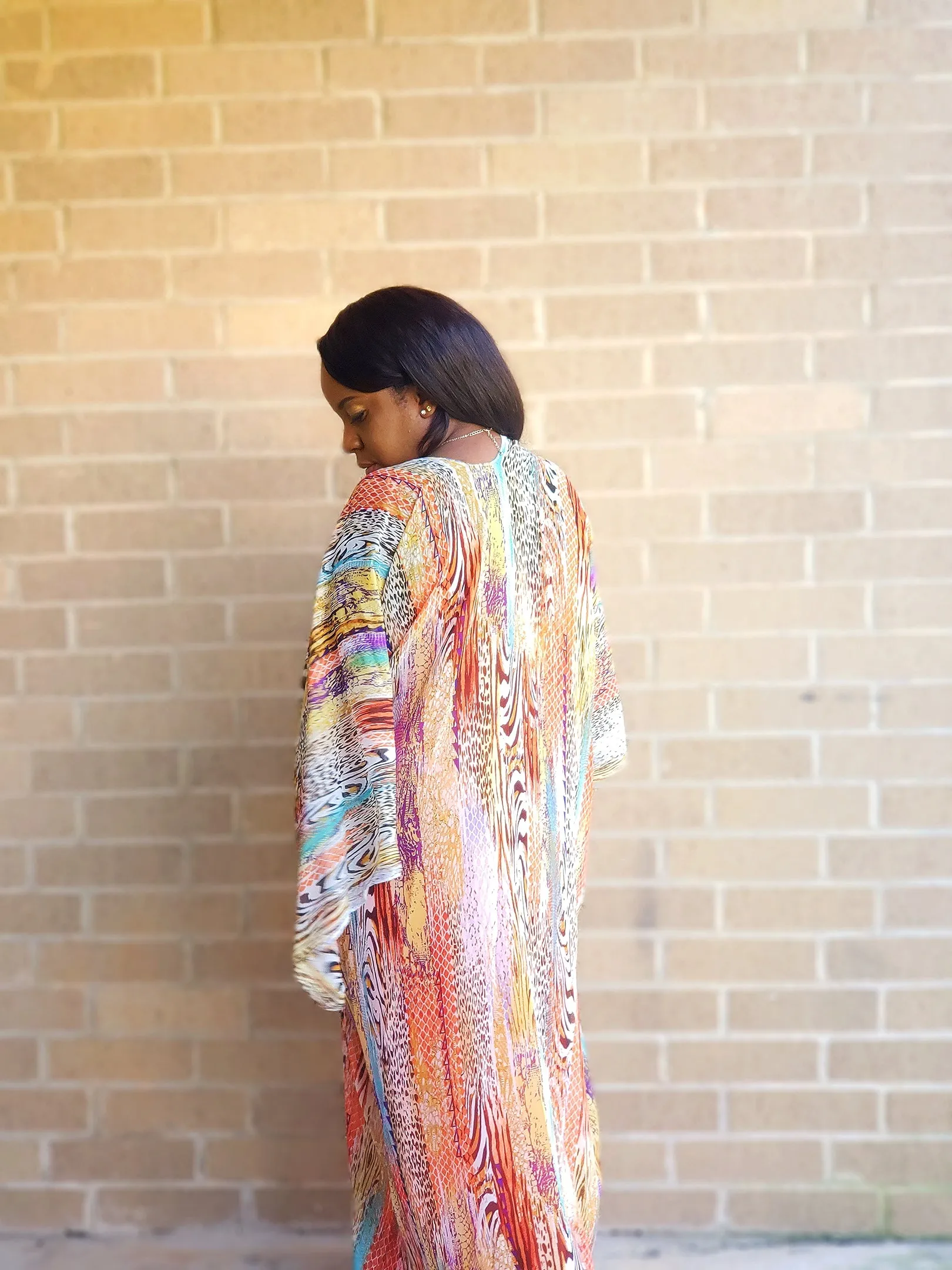 MADELYN - Animal Oversized Kimono