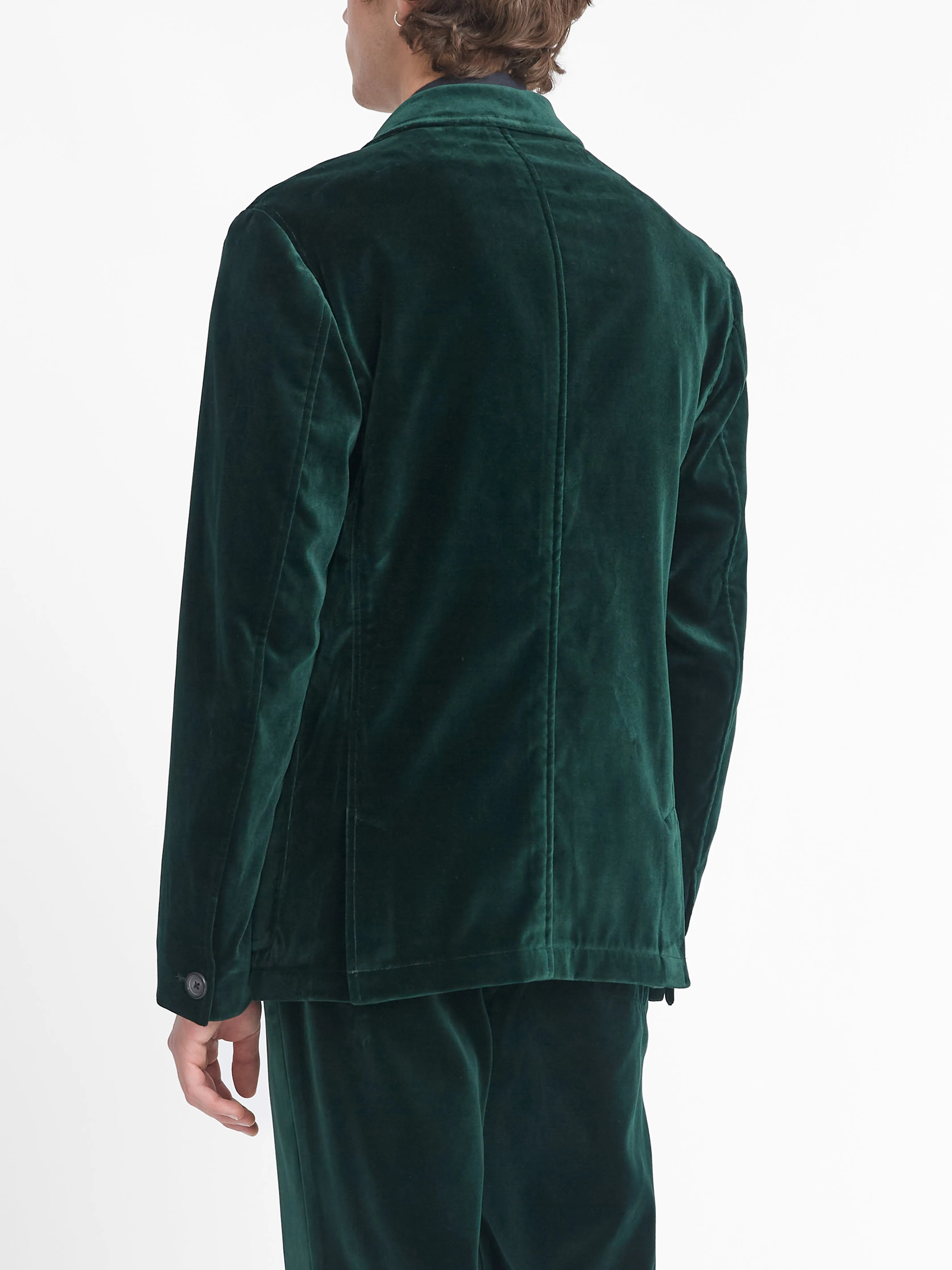 Mansfield Jacket Velvet Racing Green