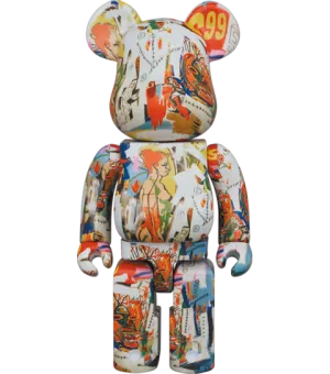 Medicom Toy x BE@RBRICK 400% #4 / Andy Warhol & Jean-Michel Basquiat One Size