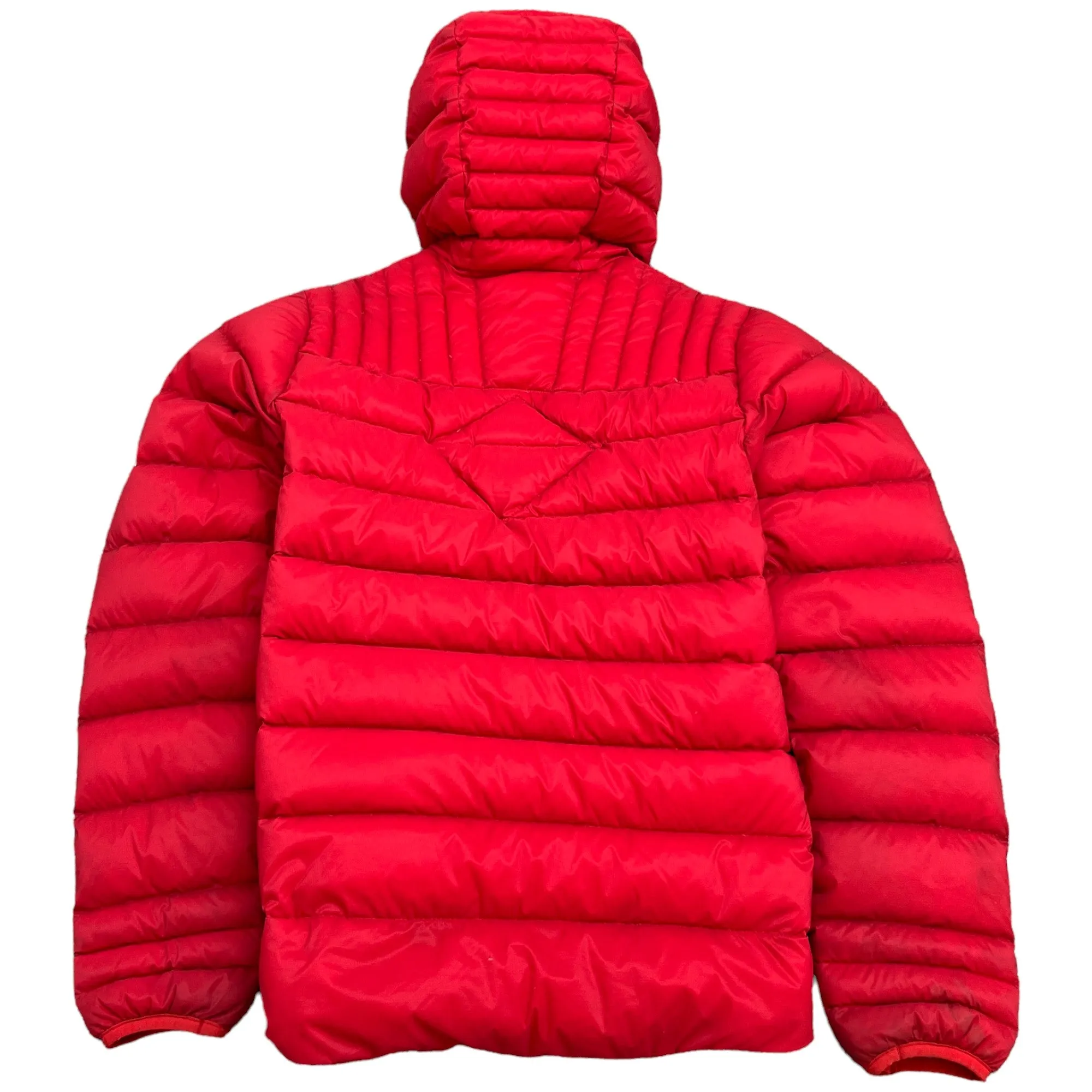 Men's Brookvale Hoody Down Jacket Red Size S