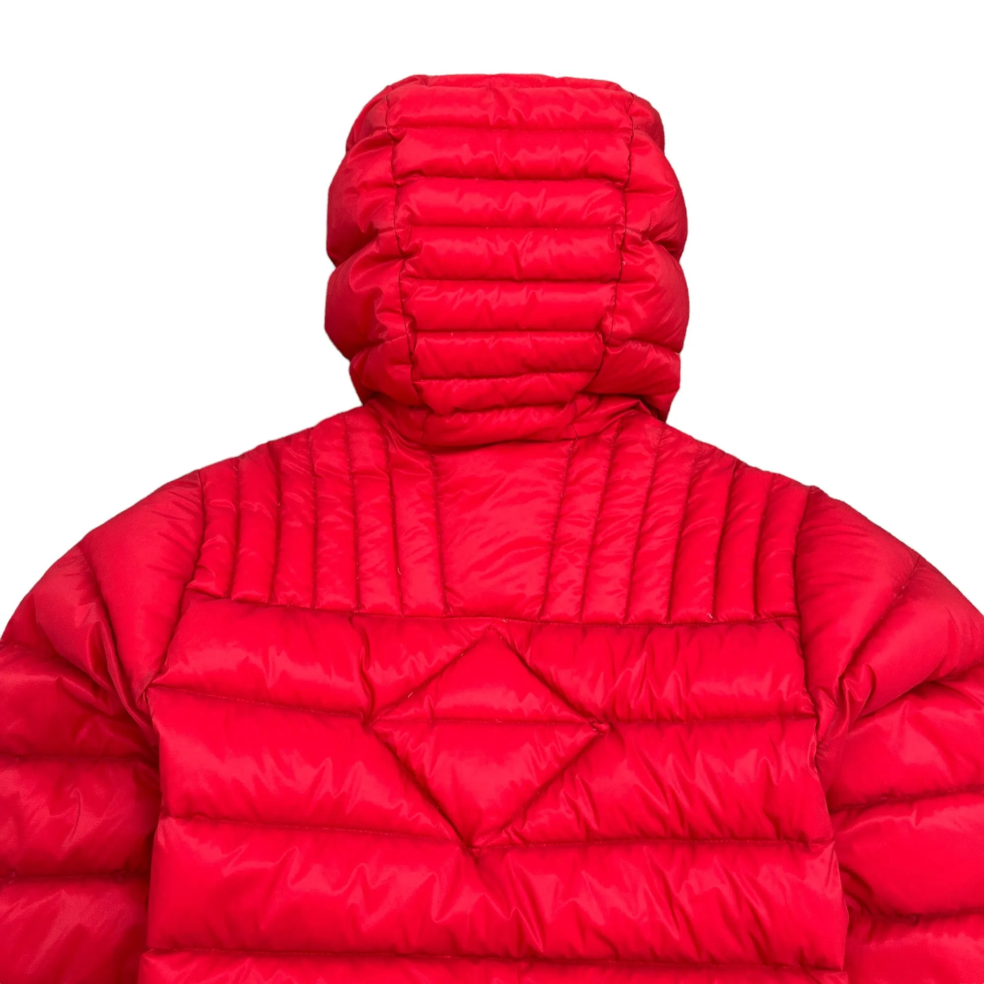 Men's Brookvale Hoody Down Jacket Red Size S