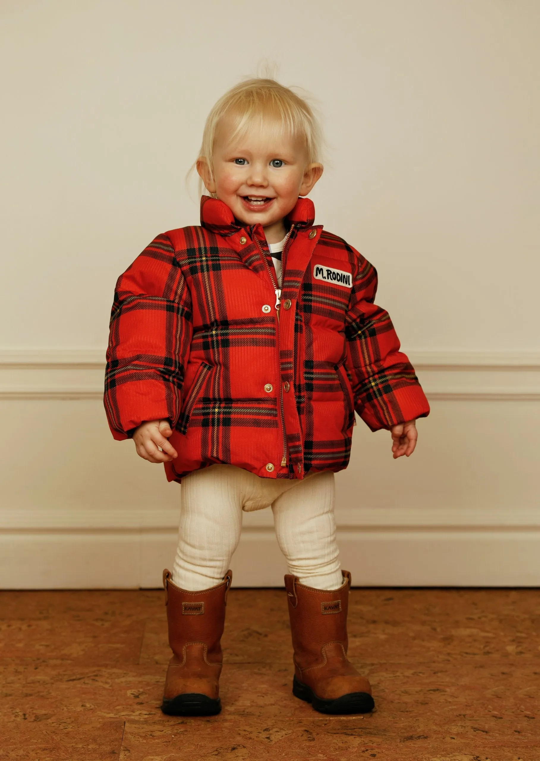 Mini Rodini | Check Puffer Jacket