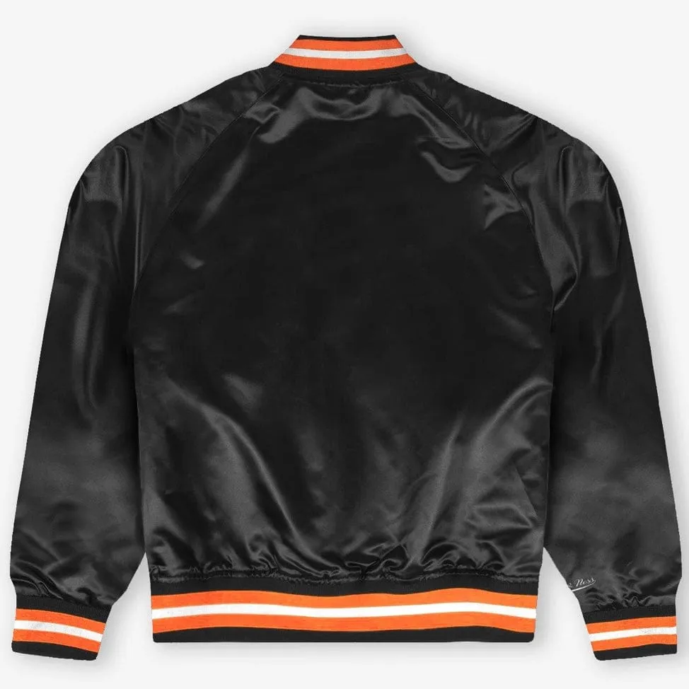 Mitchell & Ness Nba Phoenix Suns Lightweight Satin Jacket (Black)