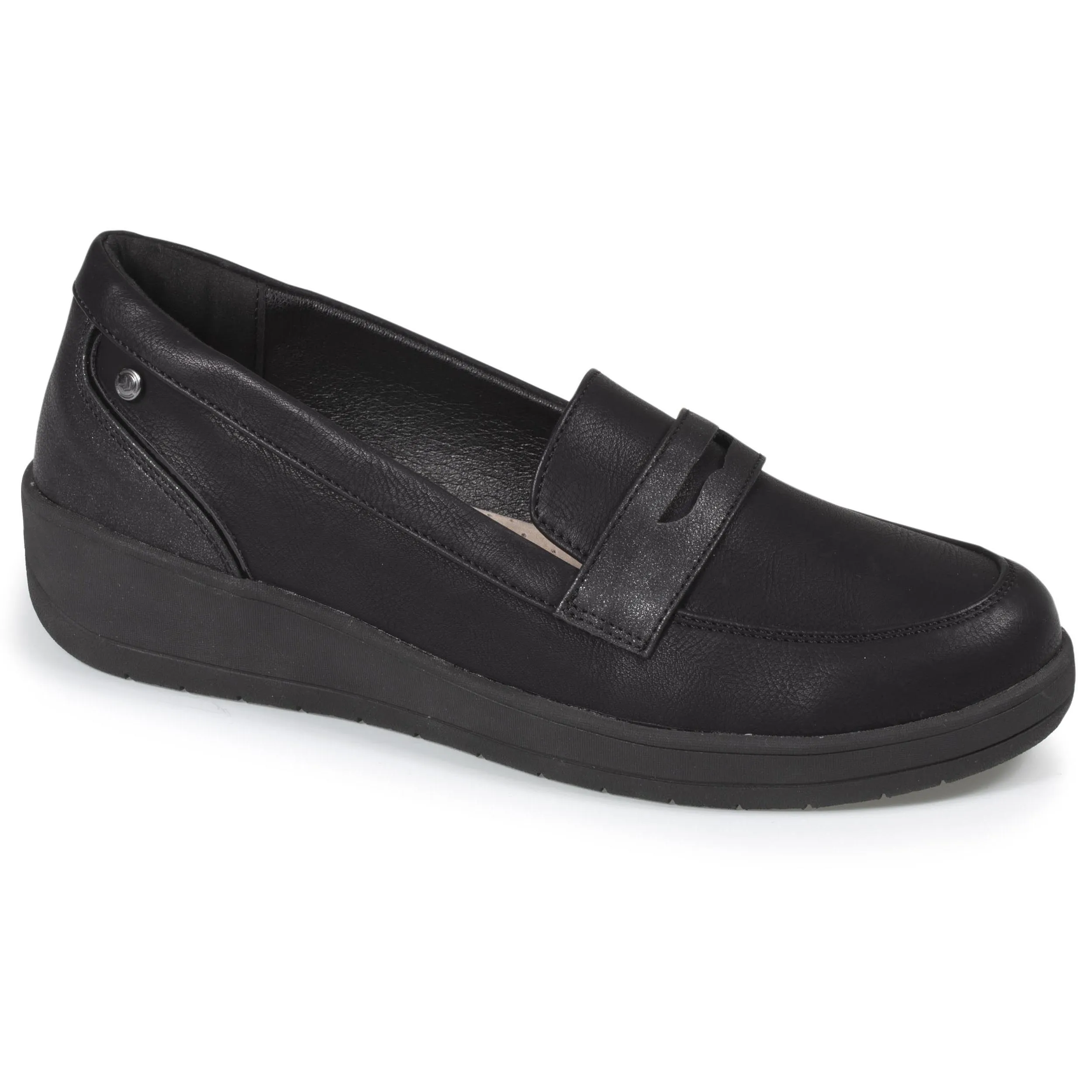 Mocassins Femme CONFORT PLUS classiques Noir