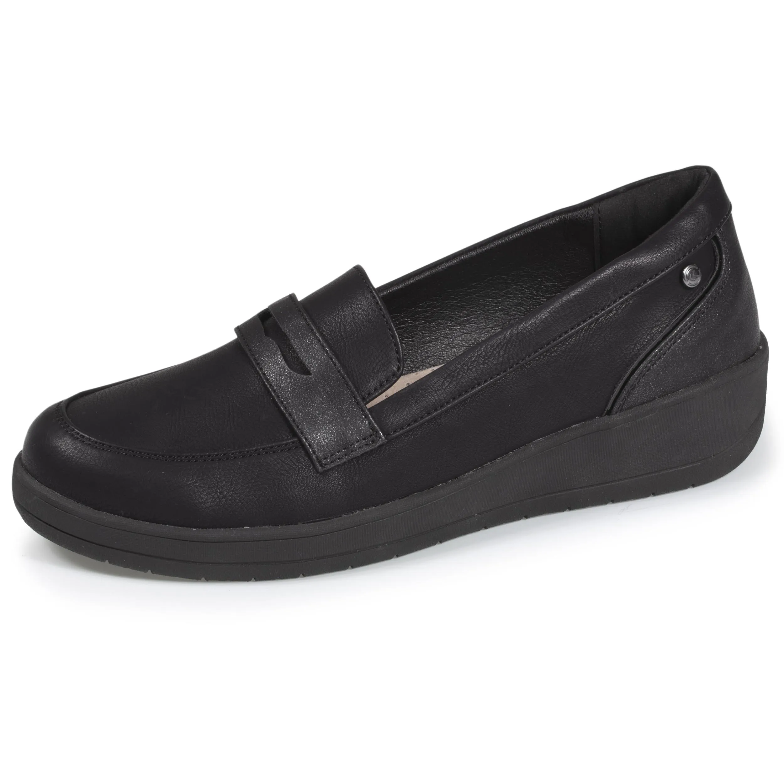 Mocassins Femme CONFORT PLUS classiques Noir