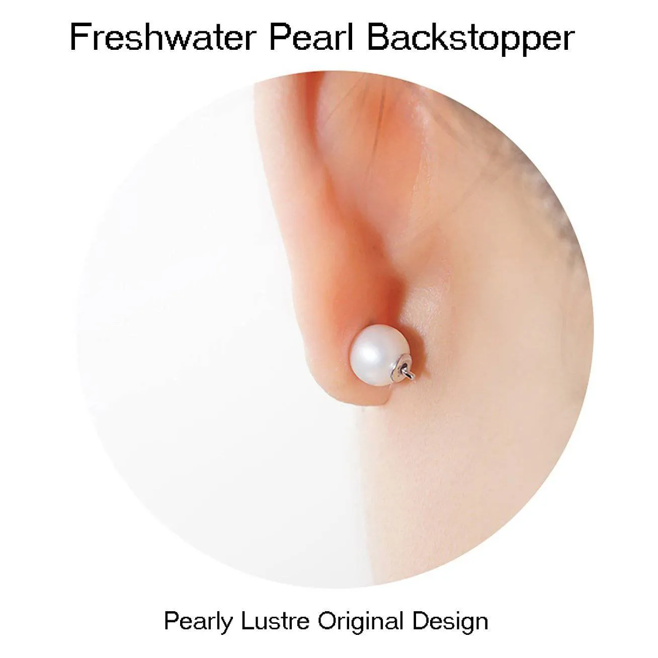 New Yorker Duo Style Freshwater Pearl Earrings WE00530