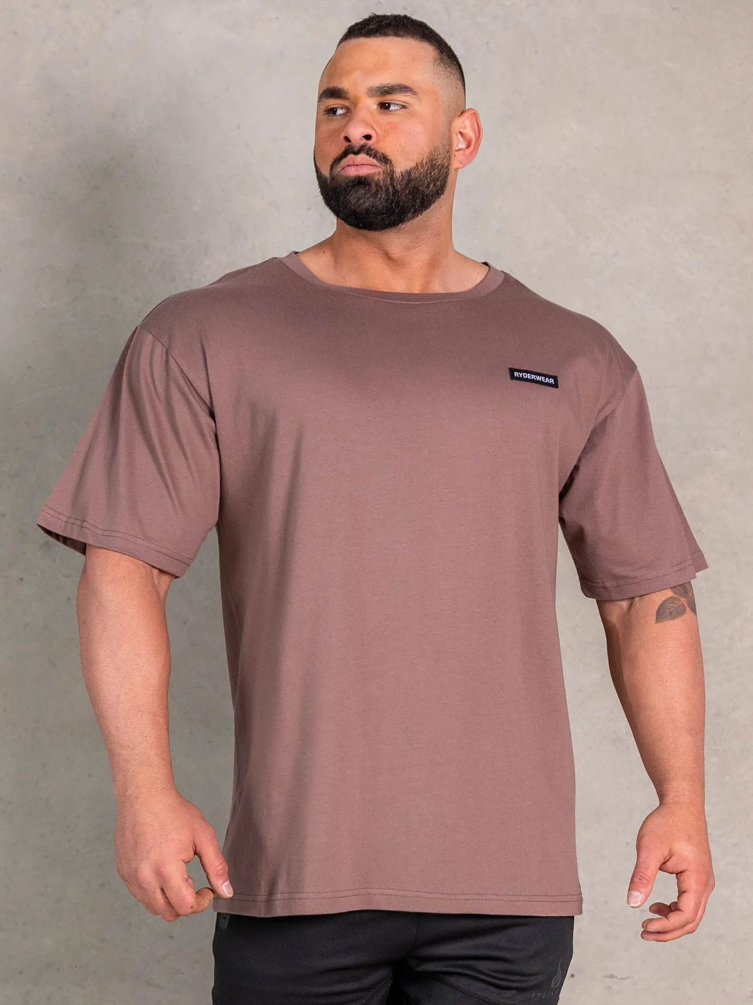 NRG Oversized T-Shirt - Almond