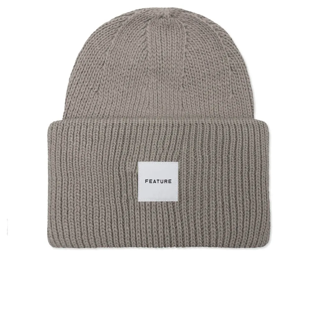 Oversized Beanie - Beige