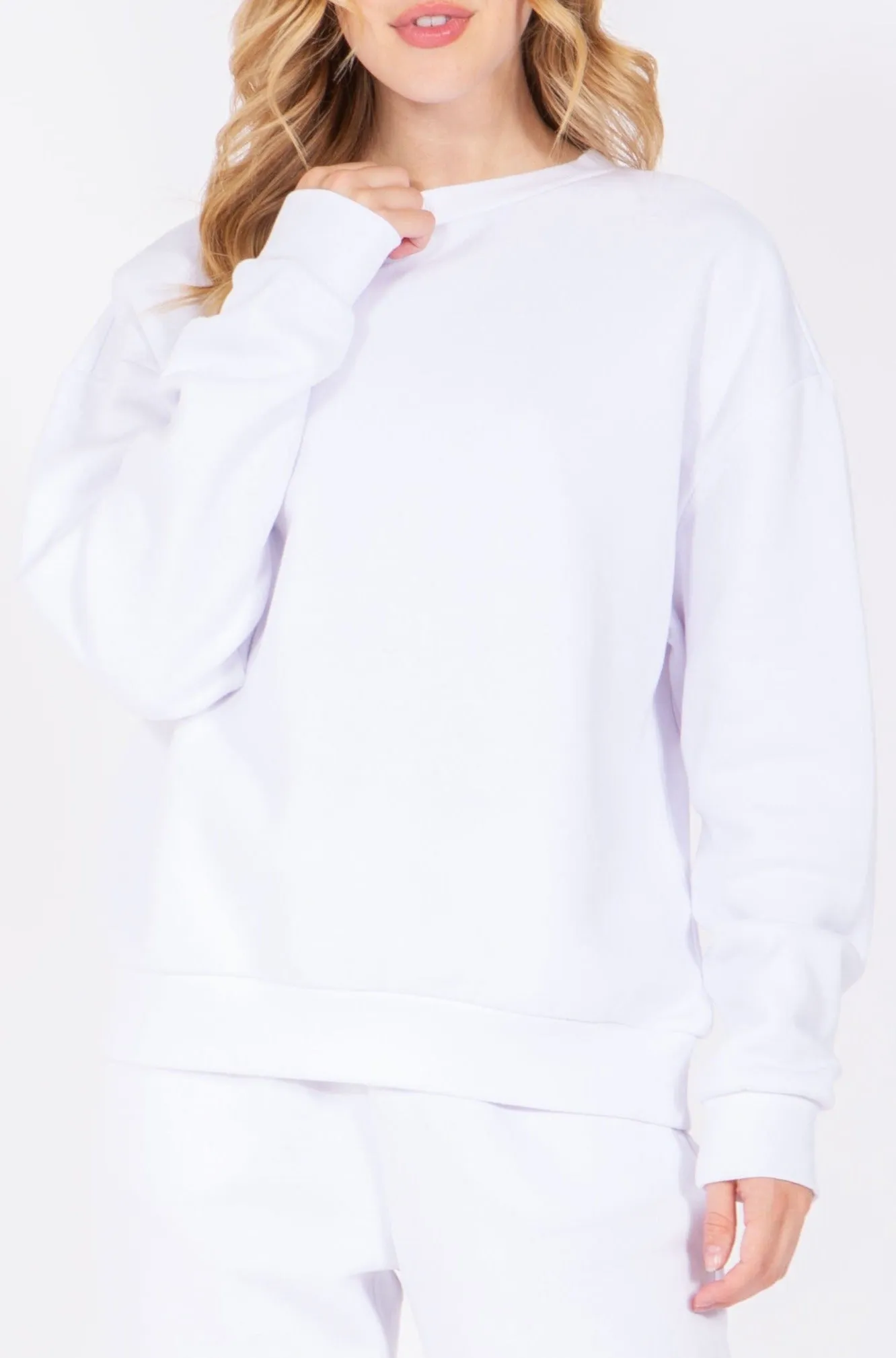 Oversized Crewneck Sweatshirt