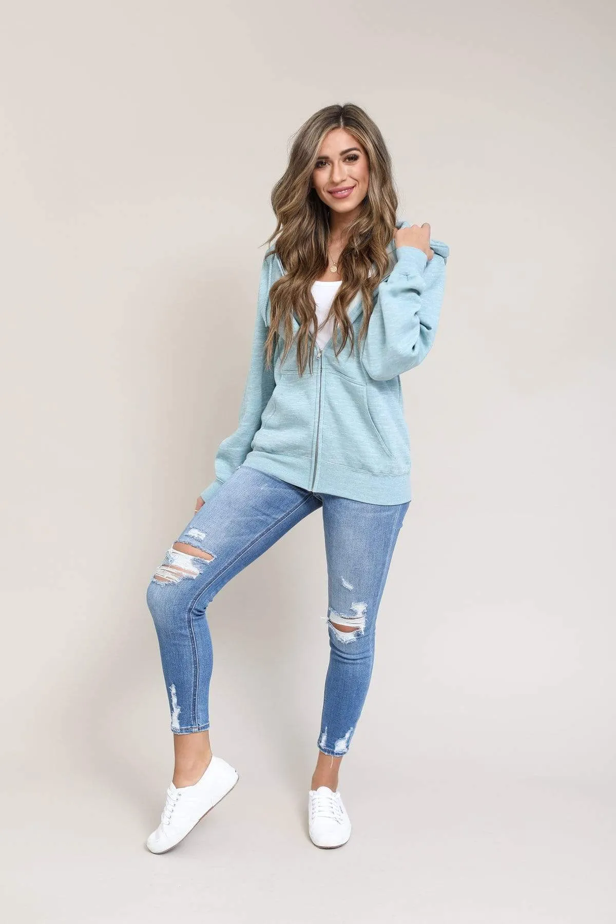 Oversized Fleece Boyfriend Jacket