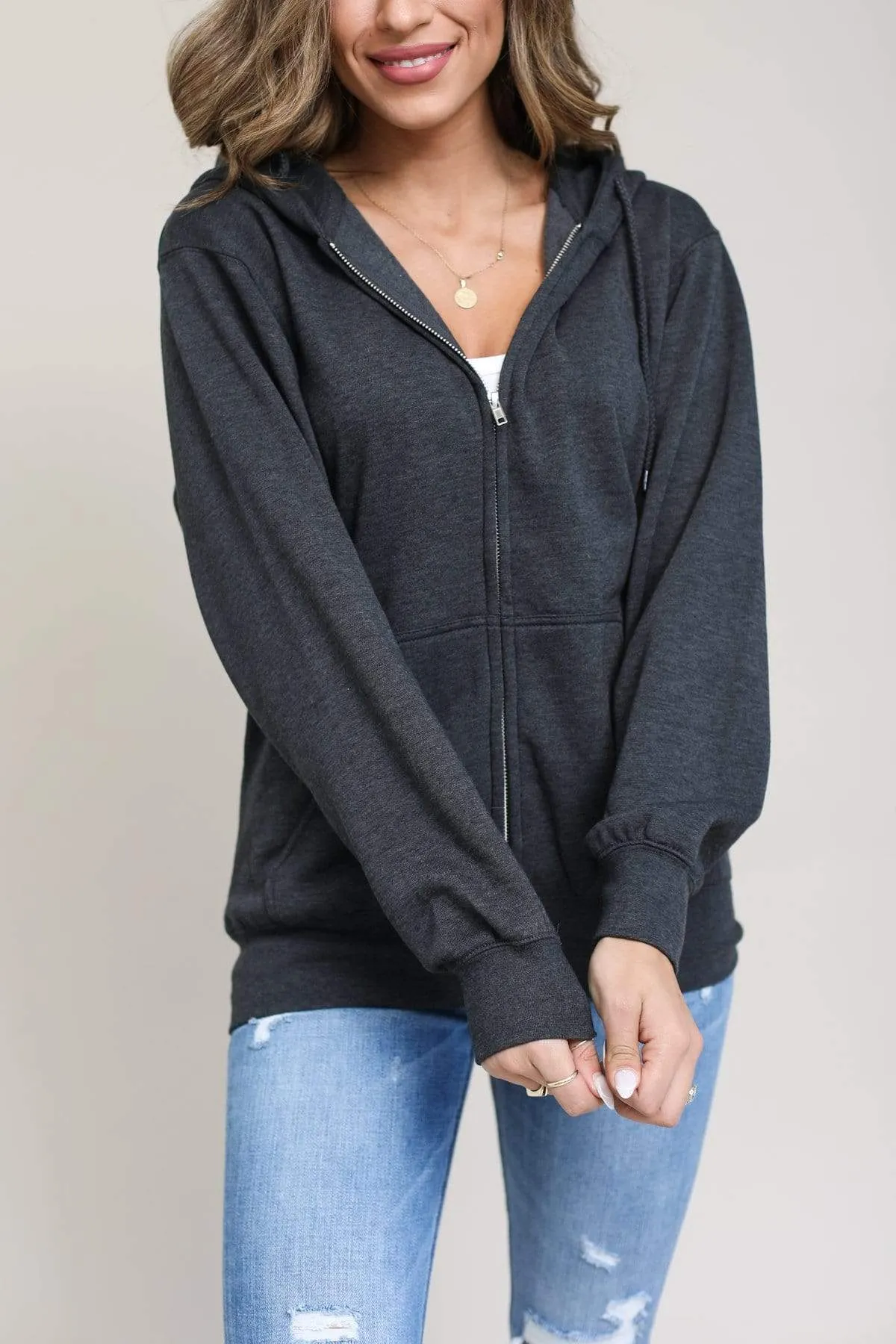 Oversized Fleece Boyfriend Jacket