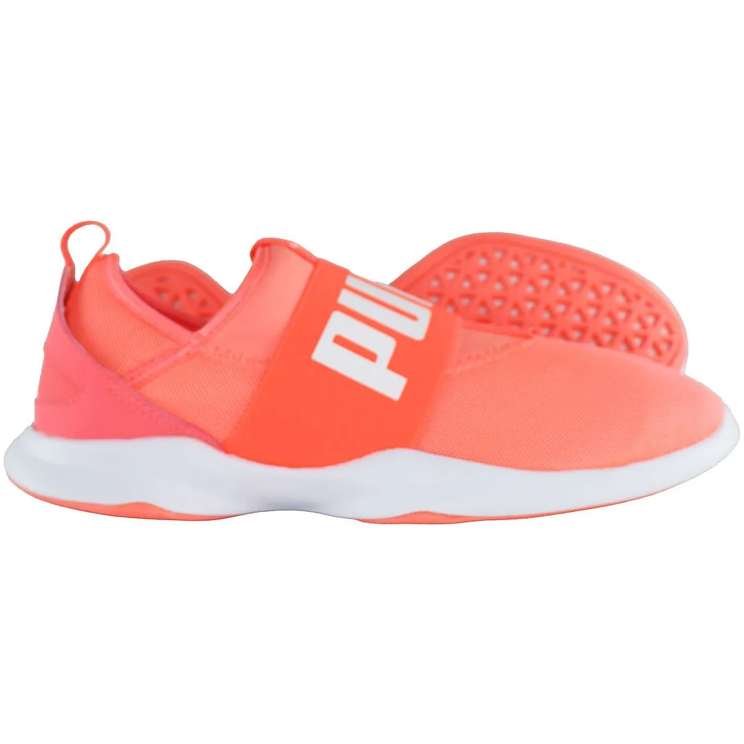 Puma Dare Peach Slip On Womens Running Trainers 363699 02